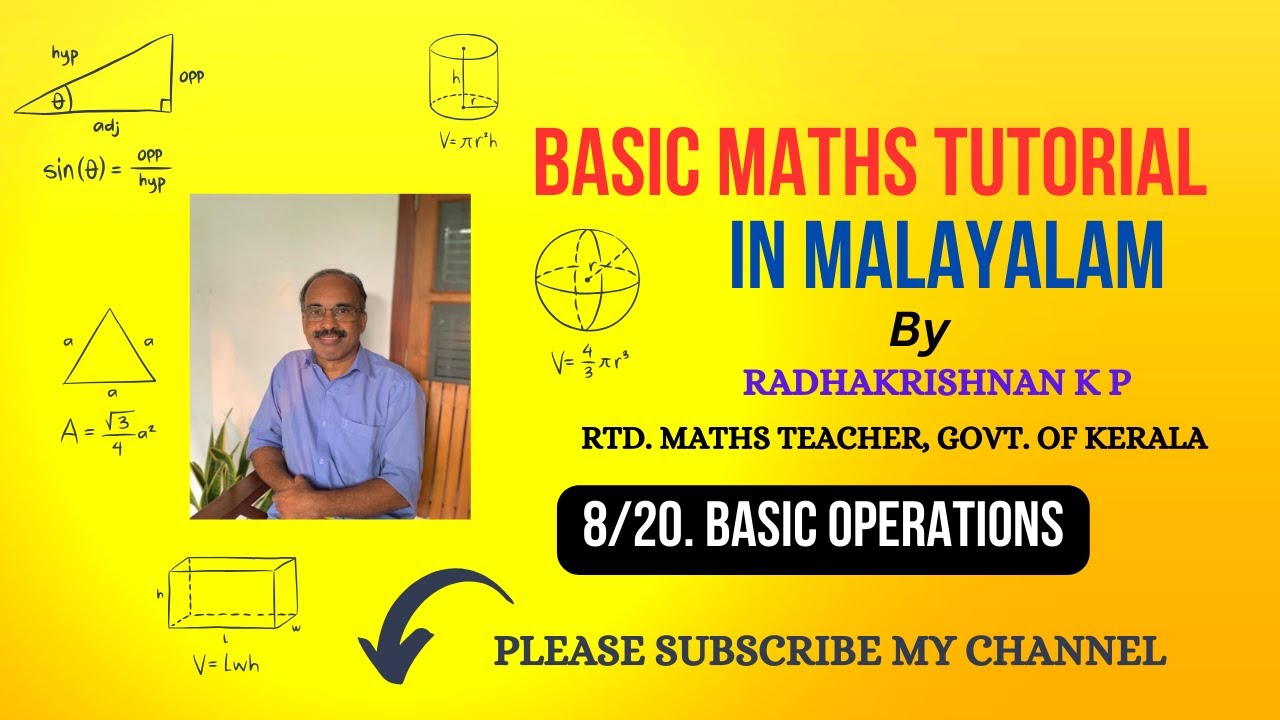 Basic Maths - 08 - Basic operations - YouTube