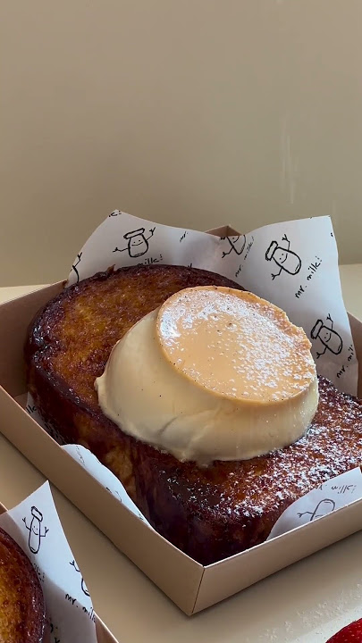 Obsessed with the burnt caramel toast from Mr Milk Indonesia Slay Lifestyle