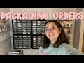Packaging Launch Day Orders | Youtube Live Packaging | Small Business Owner