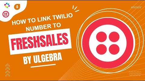 How to Link Freshsales with Twilio SMS number associated with other messaging Services.