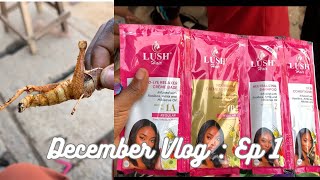 Vlog|| Trying a new snack || New Lush Relaxer || Market Runs