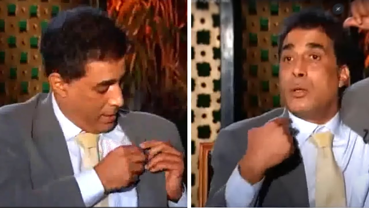 محمود سعد يستفز احمد زكى.. فيترك المايك وينهى الحوار  ؟