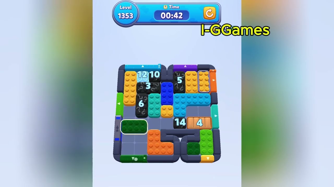 Color Block Jam Level 1353 - YouTube