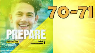картинка: Prepare 7 НУШ Unit 12 Films.Vocabulary. Listening.Writing pp.70-71 Student's Book