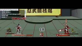 ninja saga-sayaok +damage+agility+HP hacker including 5 elements (part1)