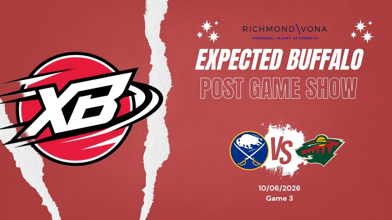 Expected Buffalo Post Game Show - Sabres vs Wild | Game 3