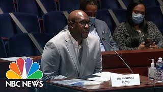 Live: George Floyd's Brother Testifies At House Hearing On Police Brutality | NBC News