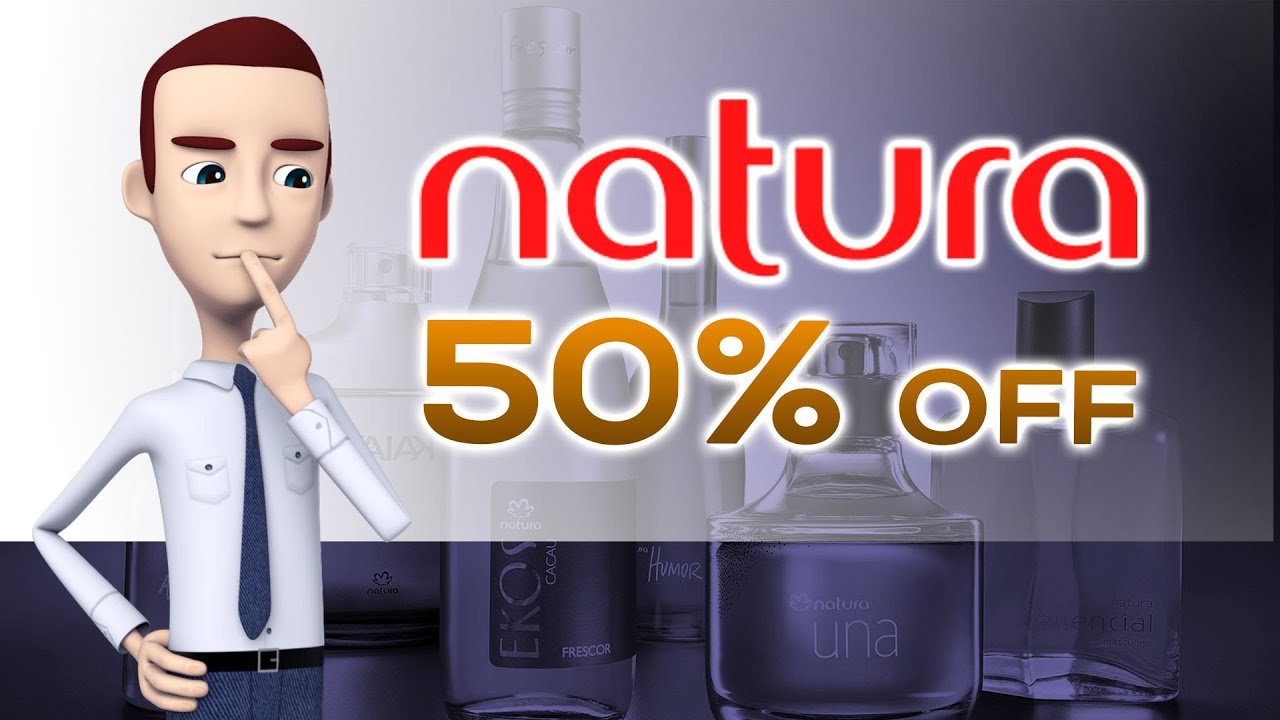 Como comprar Natura mais barato com 50% de desconto ou mais pela internet