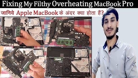 Fixing My Filthy Overheating MacBook Pro |Apple MacBook Live Servicing | How to Repair MacBook ?