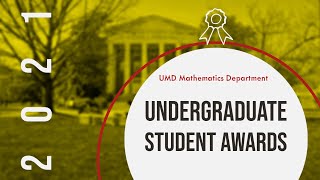 2021 Undergraduate Student Awards
