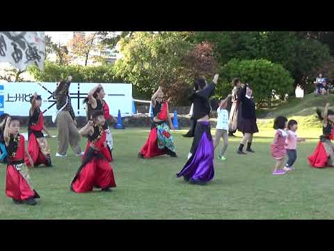 上州どっと楽市(20181027_アンコール和っしょい)襲雷舞踊団