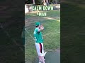 This Got Tense😳 #dingersornothing #wiffleball #baseball #shorts