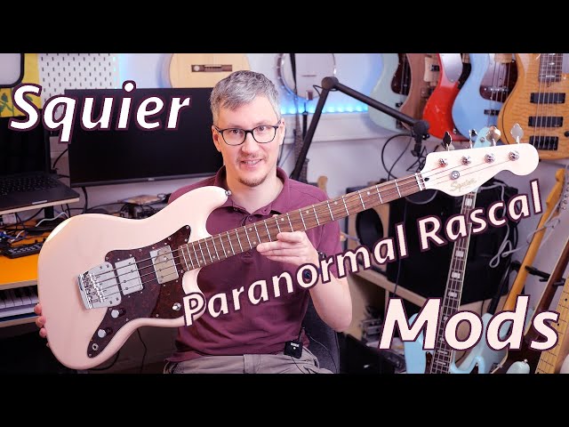 Squier Paranormal Rascal - Part 2: Mods! - YouTube