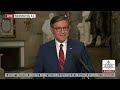 WATCH: Speaker Mike Johnson Delivers Remarks After Government Shutdown Ends - 11/12/25