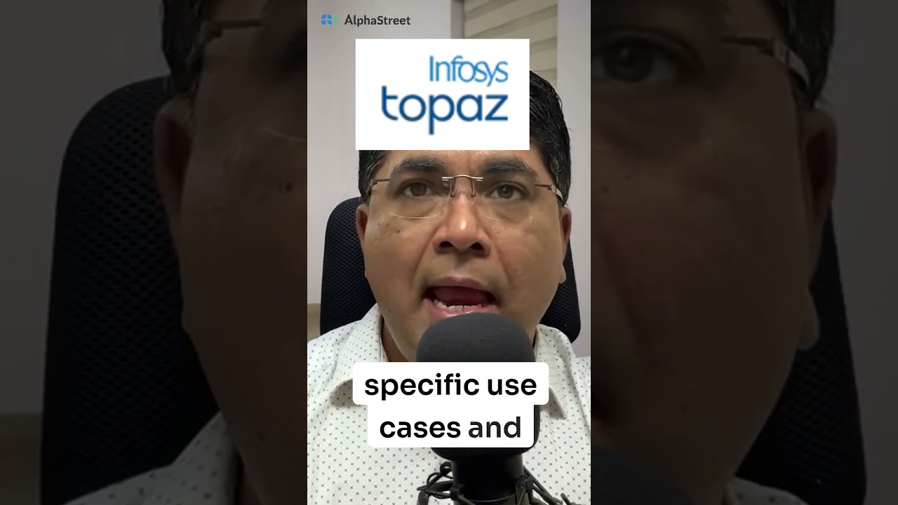 Why Infosys' Topaz is a Game Changer for AI? #earningsseason #artificialintelligence #infosysresults