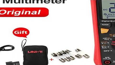 UNI-T Professional Multimeter Digital UT61E+ UT61D+ UT61B+ DC AC 1000V 60mF/220 mF Capacitance Test