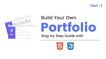 Build your own portfolio with HTML & CSS | part-1