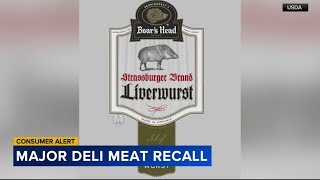 Boar's Head ready-to-eat deli meats recalled amid multi-state listeria outbreak