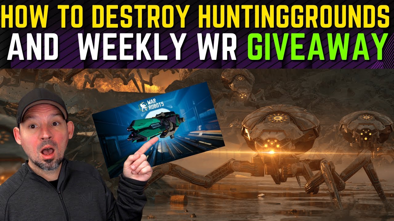 Weekly Giveaway And Hunting grounds Build Get 1st Place Every Time War Robots