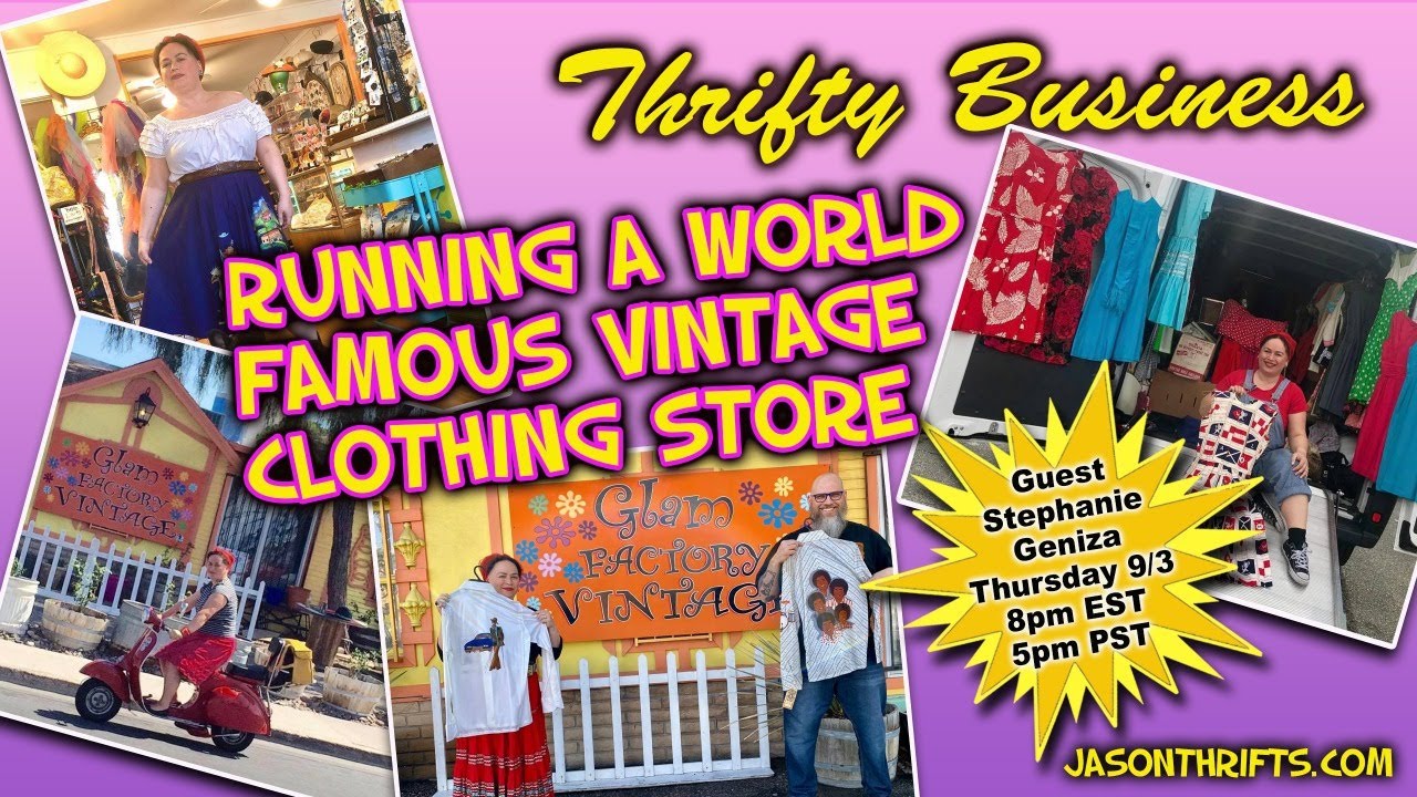 Running A Vintage Clothing Store During A Pandemic & Adding Ebay Thrifty Business 9.15 YouTube