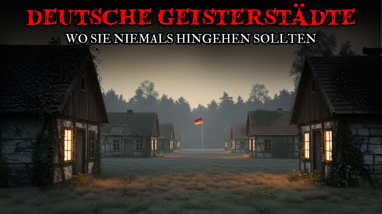 6 Verlassene Geisterdörfer in Deutschland, die Sie NICHT Betreten Sollten | Wahre Horrorgeschichten