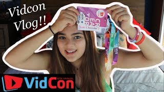 I Went to VidCon!! Creators Track Vlog (Days 1-3)