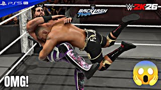 WWE 2K26 - BronBreakkar Vs. SethRollins WWE, Raw Netflix Gameplay 