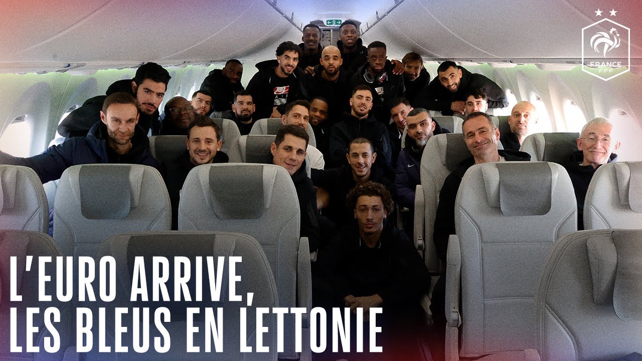 Les Bleus en Lettonie, l'Euro débute dans 4 jours !