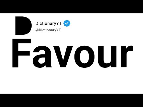 Favour Meaning In Arabic - YouTube