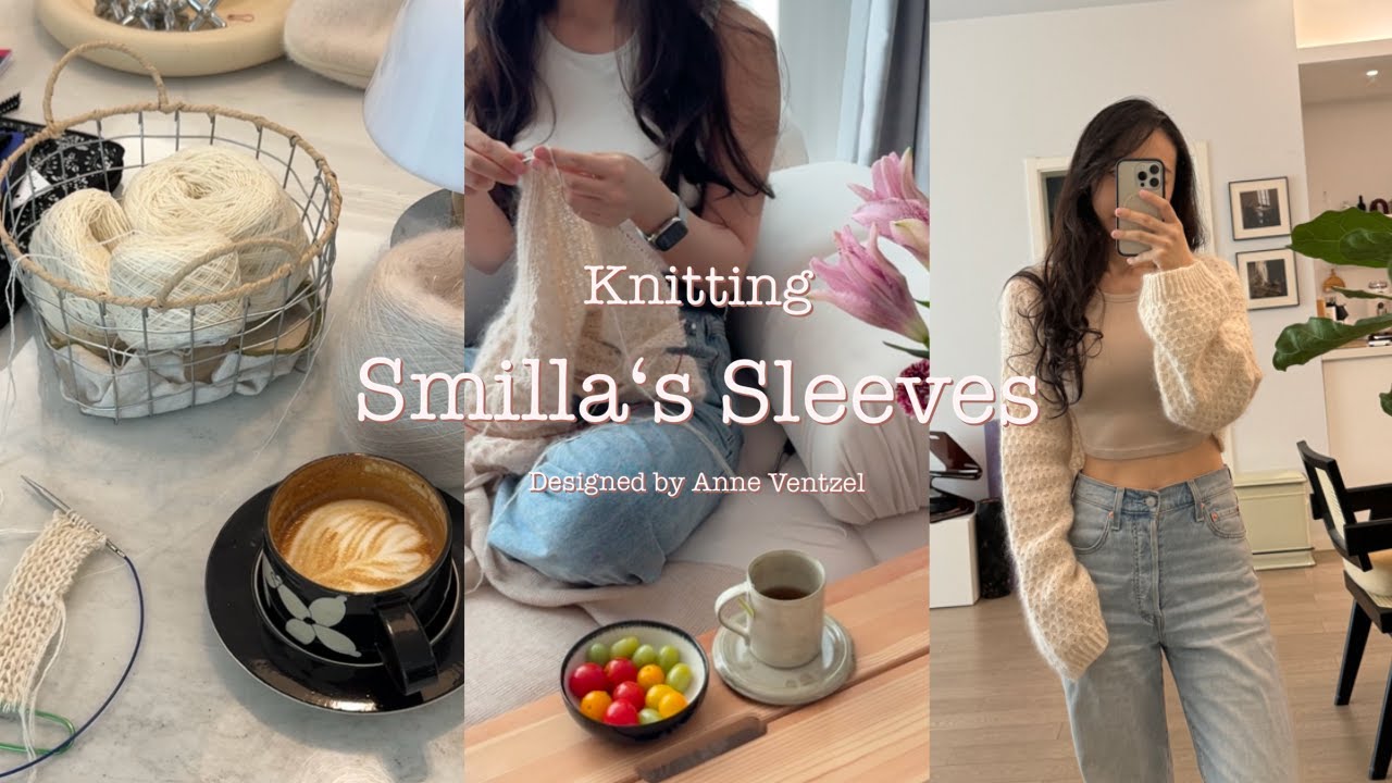 Knitting Smilla‘s Sleeves by Anne Ventzel · Project 15