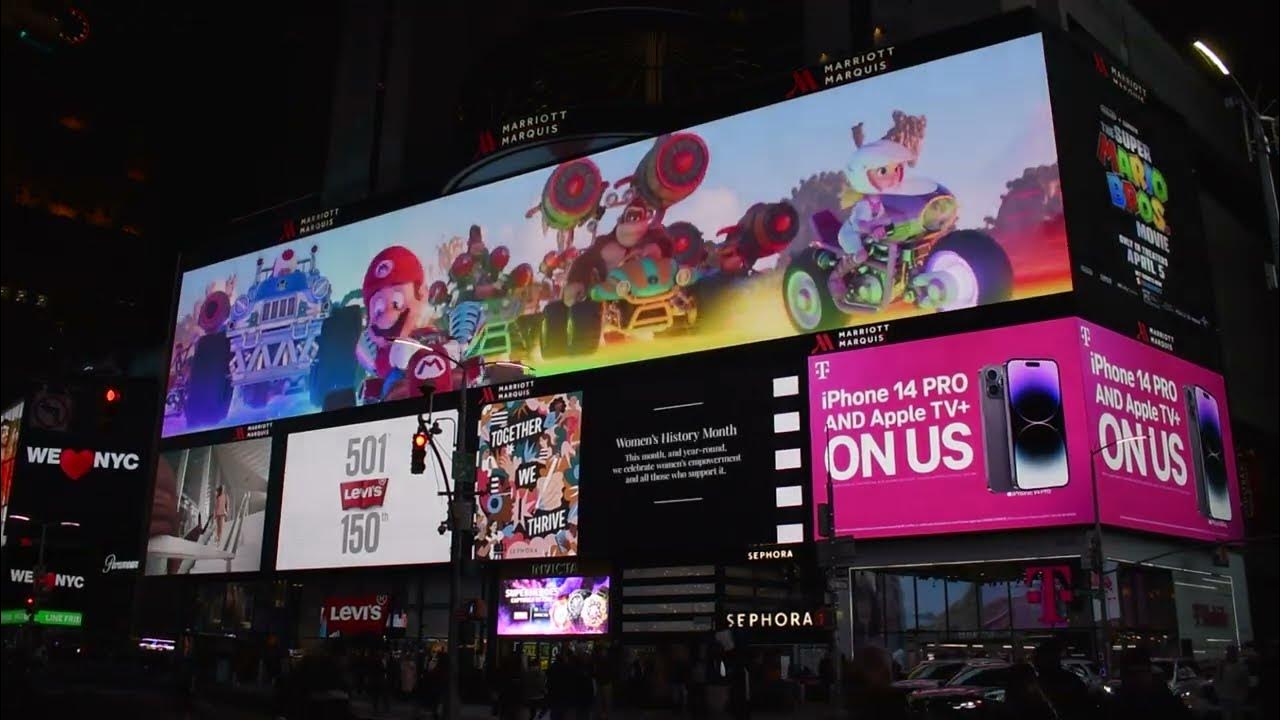 Vídeo: MiniBox é o primeiro supermercado do Ceará a exibir propaganda na  Times Square, em Nova York - Focus.jor