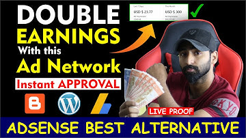 Best High Paying Ad Network With Instant Approval ||  Google AdSense Alternative