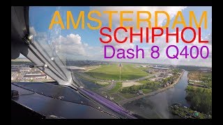 Flybe Dash 8 Q400 AMS / EHAM Amsterdam Schiphol 36R