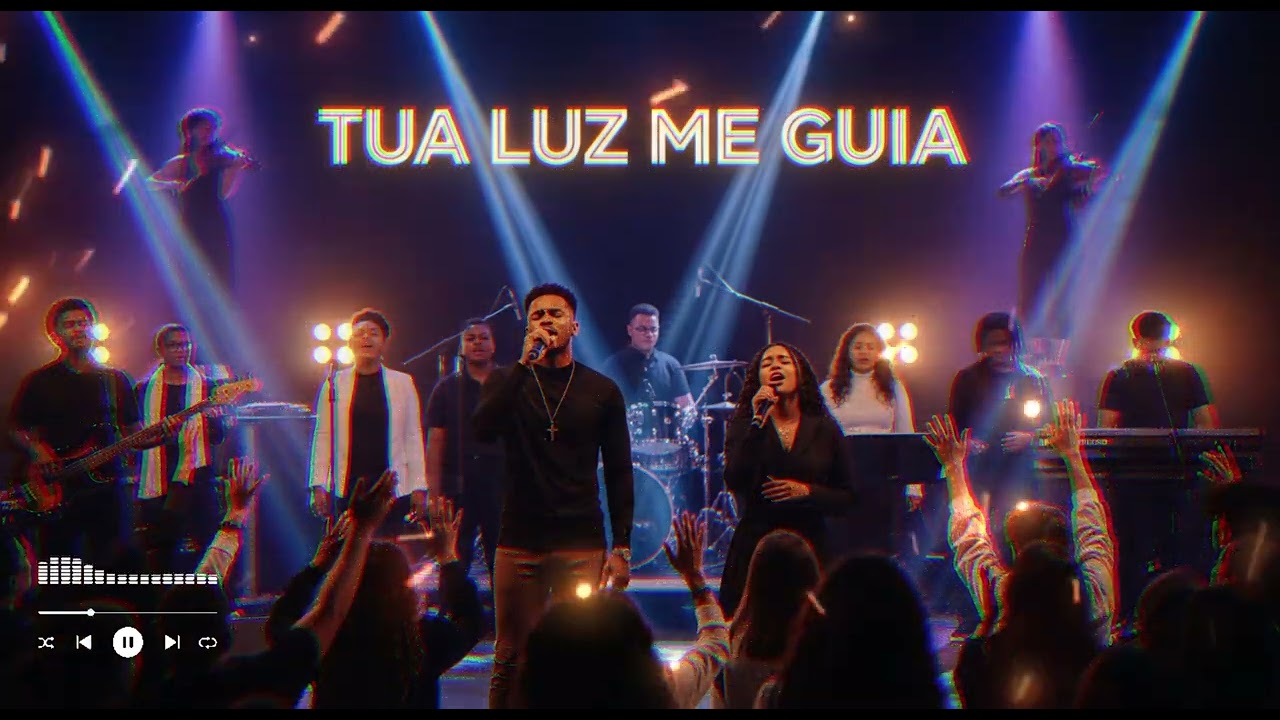 Mantenha o foco e CONFIE! OUÇA🔥Tua Luz Me Guia - LeoIaGospel ✨DignoDeLouvorIA