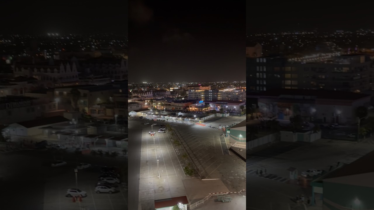 Aruba at night