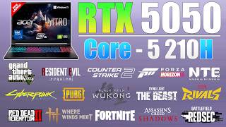 Acer Nitro V 16S (2026) RTX 5050 + Core 5 210H – Worth Buying? (16 Games Tested)