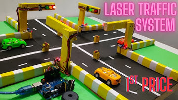 Laser Traffic Control System | Science Project | Arduino Based Smart Traffic System