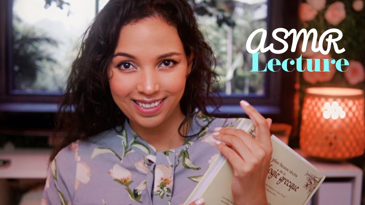 ASMR | DOUCE LECTURE (Mythologie Grecque) Part.2 (re-upload)