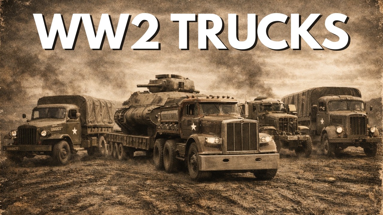 Самые мощные армейские грузовики Второй мировой войны