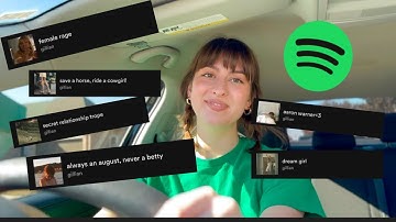 explaining all of my overly specific spotify playlists