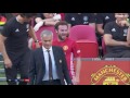 Juan mata reaction to jose mourinho substituting him in community shield final