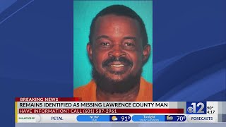Man reported missing in Lawrence County found dead