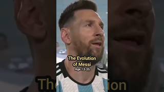 Messi Age 13-35  messi argentina barca football psg lapulga soccer worldcup transformation