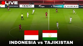 FULL MATCH - INDONESIA VS TAJIKISTAN | PIALA KEMERDEKAAN 2025 | SIMULATION GAME PES 2021