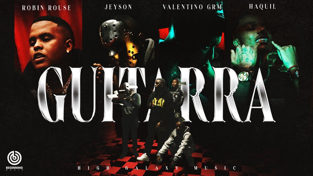 Portada de Guitarra - Robin Rouse, Valentino GRM, Haquil, JEYSON, High Galaxy Music