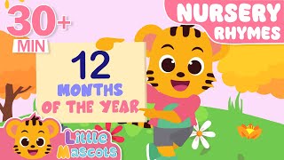 Months Of The Year + Colors Of The Rainbow + more Little Mascots Nursery Rhymes & Kids Songs