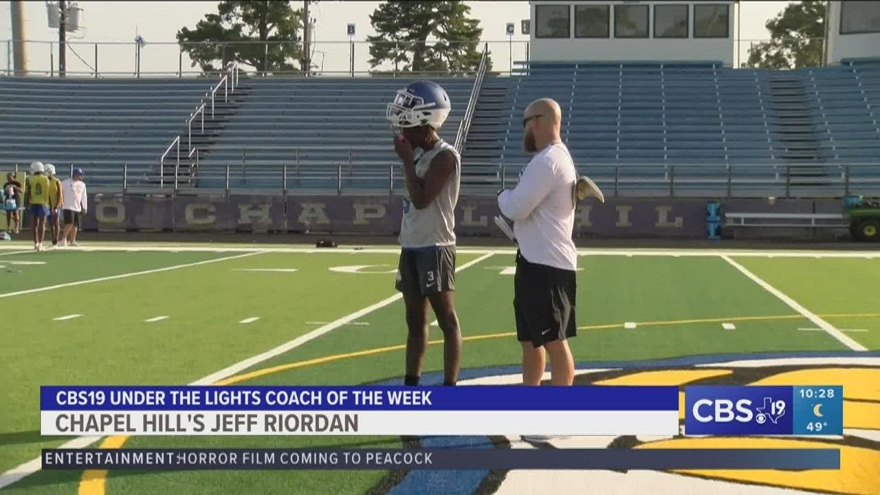 Jeff Riordan CBS19 COACH OF THE WEEK: Chapel Hill's Jeff Riordan - YouTube
