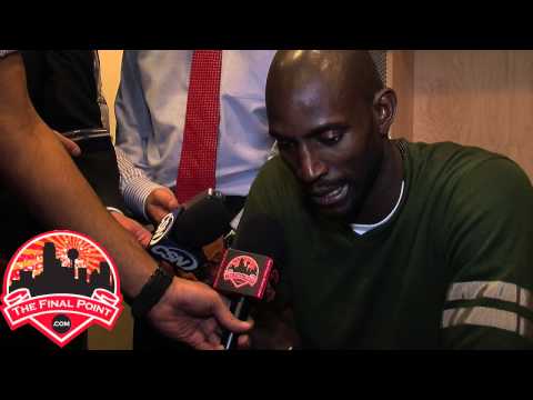 Kevin Garnett, Jason Terry & Paul Pierce, Post Mavs-Celtics