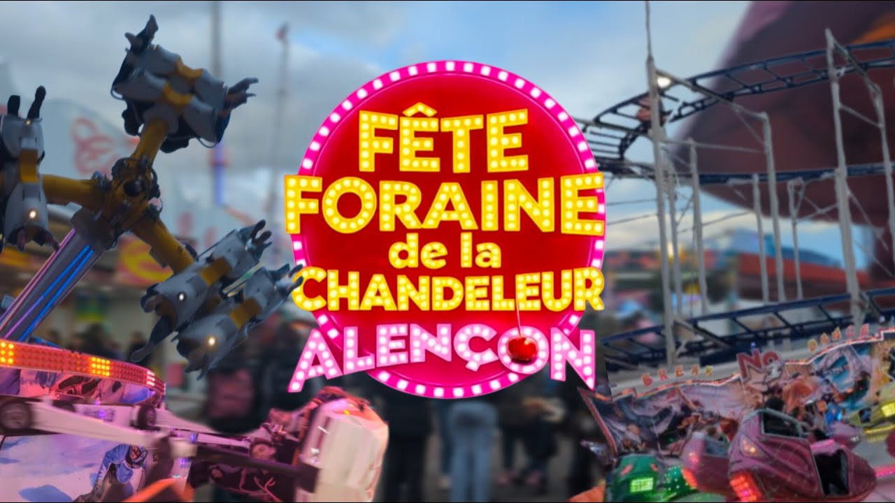 ! l'incroyable fête foraine d'Alençon !