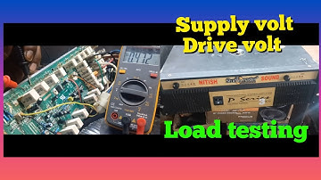 Studiomaster 6.0 amplifer Main supply, drive volt,load testing video 